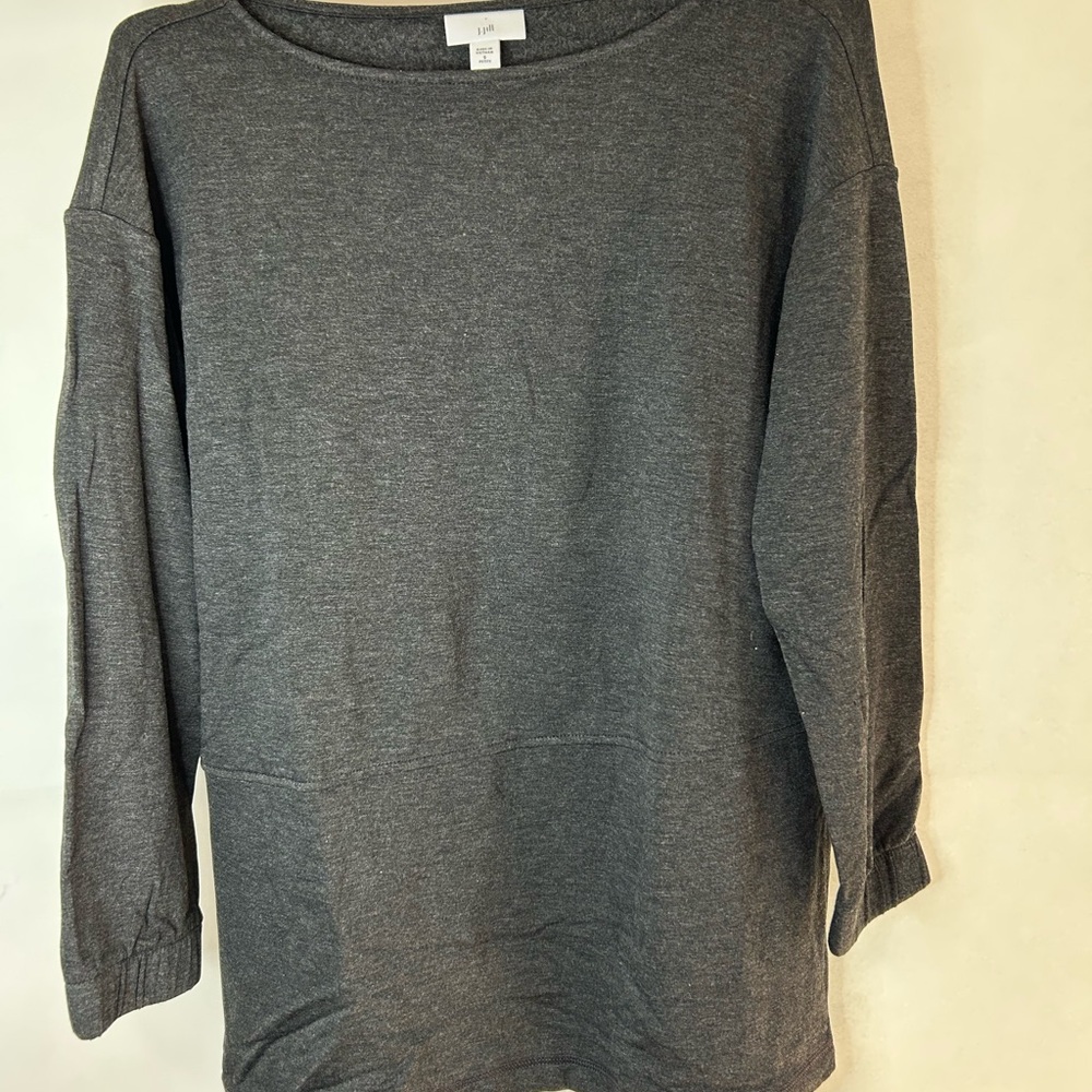 J. Jill Charcoal Sweatshirt